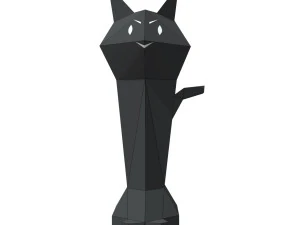 k&ouml;t&uuml; kedi lambası 3D Model