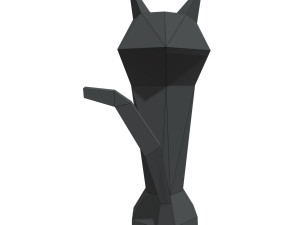 evil cat lamp Modelo 3D