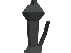 boze kattenlamp 3D Model