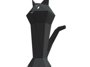 boze kattenlamp 3D Model