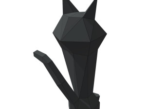 evil cat lamp Modelo 3D