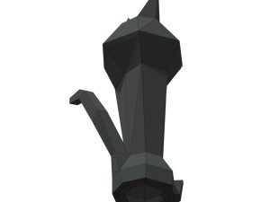 evil cat lamp Modelo 3D