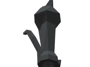 boze kattenlamp 3D Model