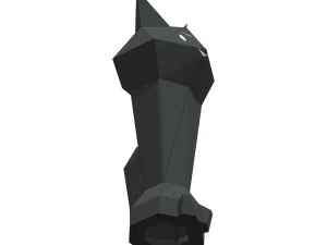 boze kattenlamp 3D Model