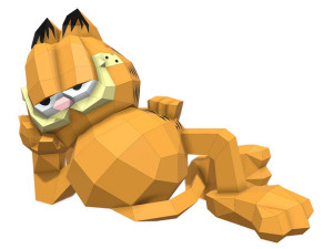garfield cat 3D Model