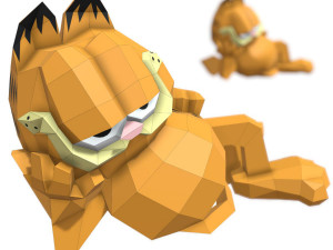 garfield cat 3D Model