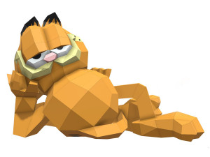 garfield cat 3D Model