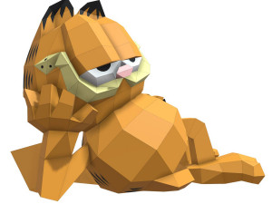 garfield cat 3D Model