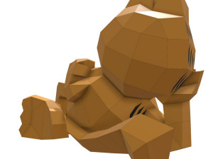 garfield cat 3D Model