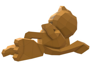 garfield cat 3D Model