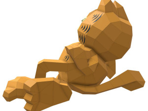 garfield cat 3D Model