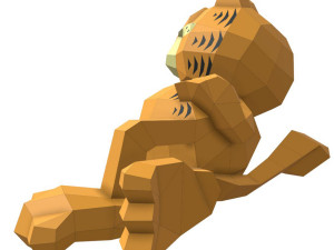 garfield cat 3D Model