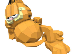 garfield cat 3D Model