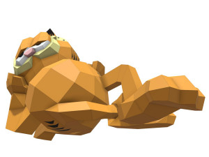 garfield cat 3D Model
