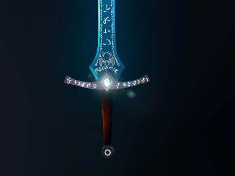 Sword 3D Model