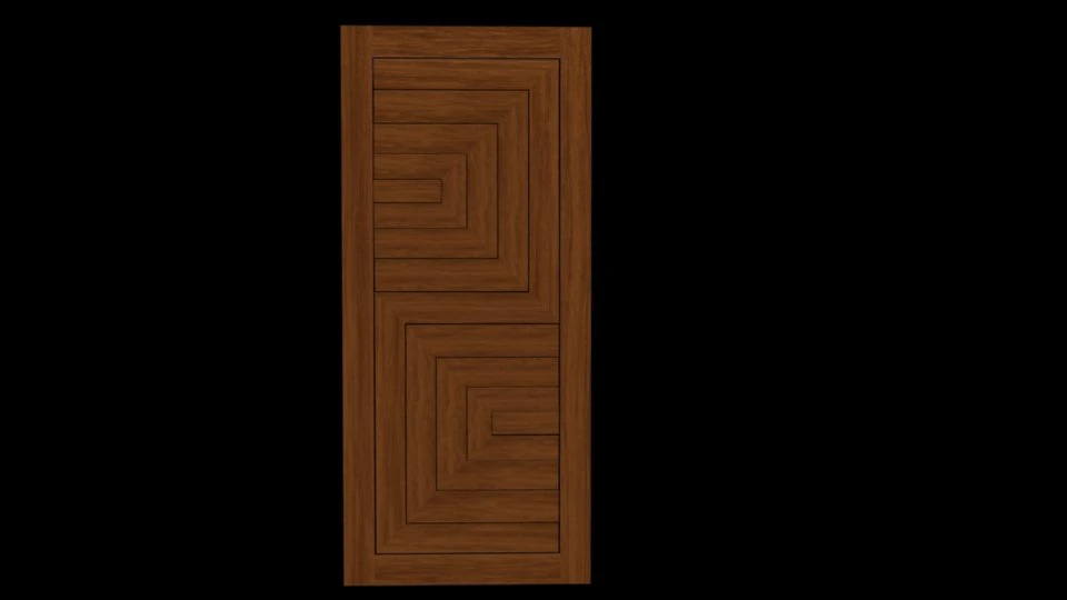 door 3D Model .c4d .max .obj .3ds .fbx .stl .blend 