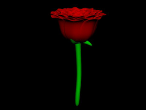 rose 3D Model