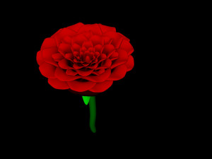 rose 3D Model