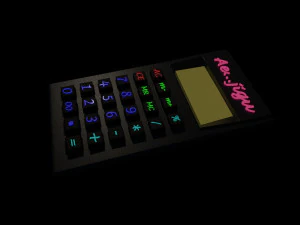 calculator 3D Model