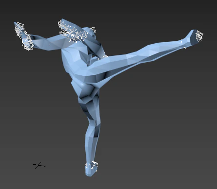 fighting man 3D Model .c4d .max .obj .3ds .fbx .stl .blend