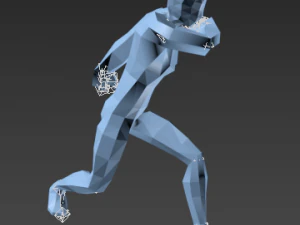 fighting man 3D Model