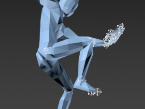 fighting man Modelo 3D