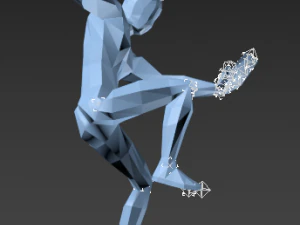 fighting man 3D Model