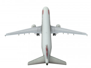 lowpoly a321 airplane 3D Model