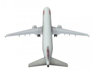 lowpoly a321 airplane 3D Model
