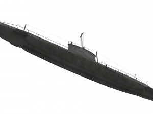 ae2 australia submarine Modèle 3D