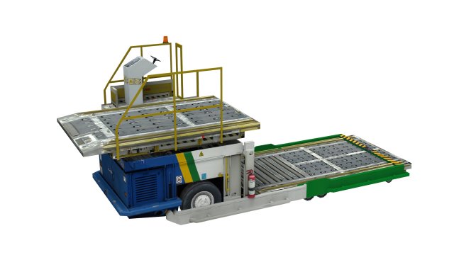 commander 15i loader lowpoly 3D Model .c4d .max .obj .3ds .fbx .stl .blend 