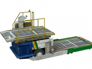 commander 15i loader lowpoly 3D 模型
