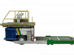 commander 15i loader lowpoly 3D Model