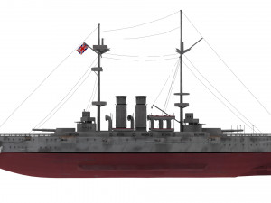 hms goliath 3Dモデル