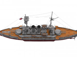 hms goliath 3Dモデル