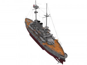 hms goliath 3Dモデル