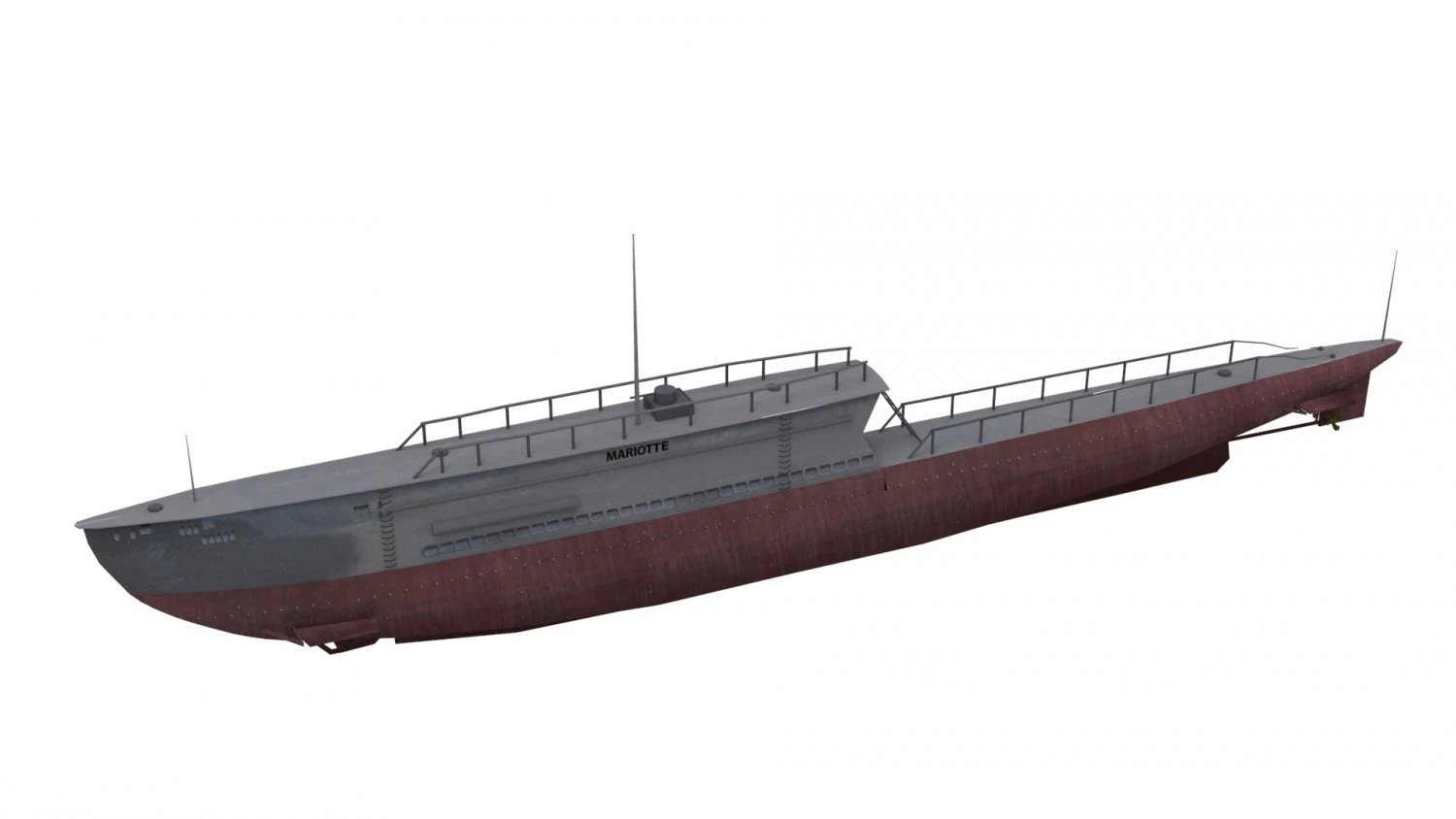 majestic-class battleship 3D Model .c4d .max .obj .3ds .fbx .stl .blend
