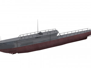 majestic-class battleship 3D Model