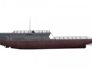 majestic-class battleship 3D Model