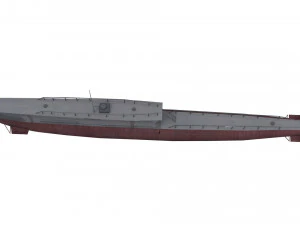 majestic-class battleship 3D Model