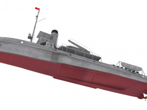 nusret mine ship Model 3D