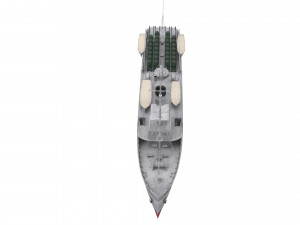 nusret mine ship Model 3D