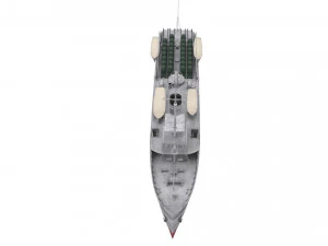 nusret mine ship 3D Model