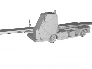 lowpoly electric belt loader ermanbl 3Dモデル