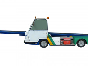 lowpoly electric belt loader ermanbl 3Dモデル