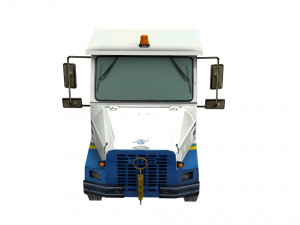 lowpoly tug aviation equip m1a50 Model 3D