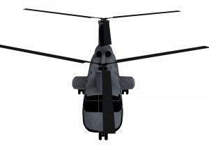 lowpoly ch-46 helicopter 3D Modell