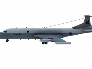 lowpoly nimrod aew3 3D Model