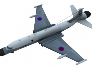 lowpoly nimrod aew3 3D Model