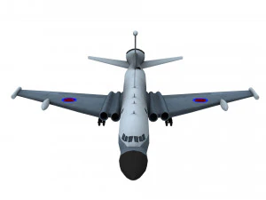 lowpoly nimrod aew3 3D Model
